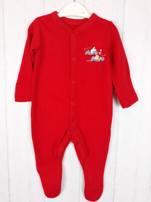 Чоловічок червоний з машинками mothercare