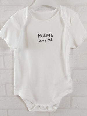 Боді білий мама кохає тебе Primark